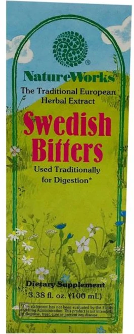 네이쳐스웨이 Nature's Way Works Swedish Bitters Traditional European Herbal Extract Used for Digestion, 3.38 FL OZ, 1개 - 쿠팡