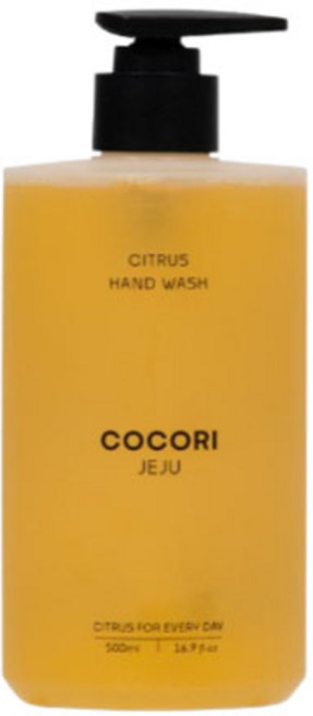 코코리제주 감귤 주방세제 500ml, 2개