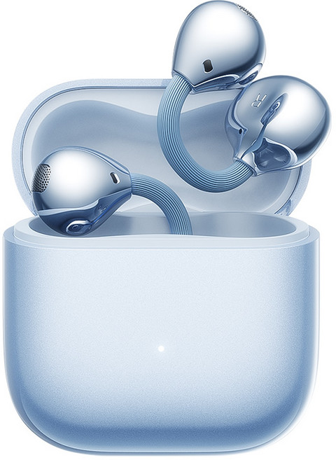 SOULBOOM 오픈형 블루투스 이어폰 클립형 고음질 무선 이어폰 c타입 초경량 귀맞춤 디자인, 스카이블루, M169