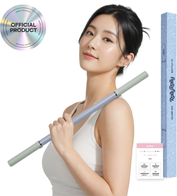롤리롤리 플로우 마사지 스틱, 프레시민트, 1개