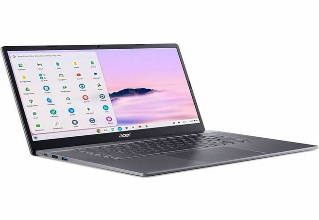 Acer 크롬북 플러스 515 노트북 u2013 15.6인치 풀 HD - 인텔 i3-1215U 8GB LPDDR5X 128GB UFS WiFi 6E 크롬 OS