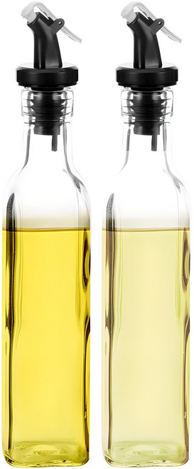 시노글라스 오일병 블랙, 250ml, 2개