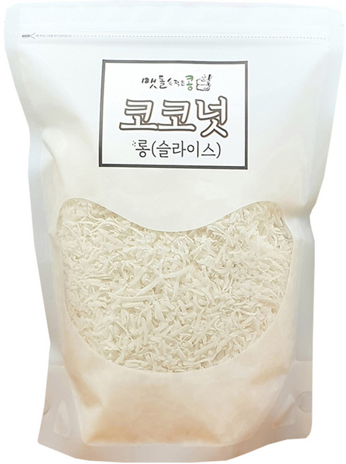 주원물산 코코넛롱 코코넛슬라이스, 500g, 1개