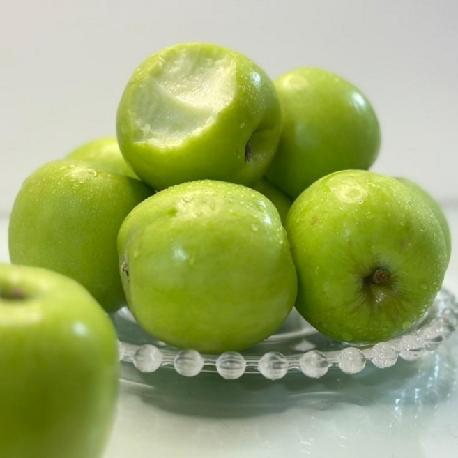 과일어때 새콤달콤 청사과 중과, 1개, 중과 3kg (11-13과)