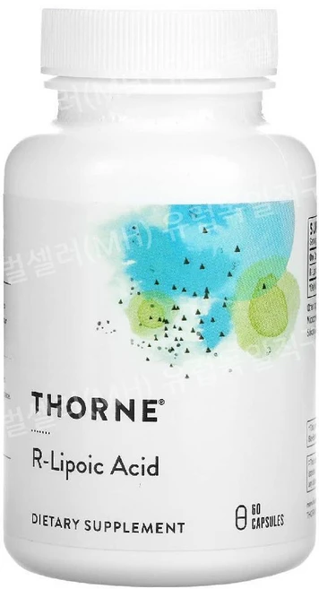 쏜리서치 Thorne 알파리포산 R-리포산 60캡슐 r, 1개, 60정 - 쿠팡