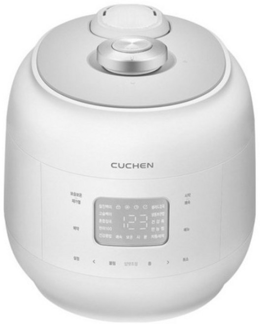 쿠첸 121 풀스테인리스 IH 전기 압력밥솥 6인용, (안심배송)풀스텐솥/CRH-RPSS0680W, 네이처화이트매트
