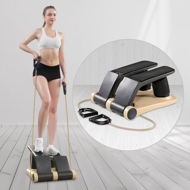 에어클라이머 파워몬 가정용 유산소 실내 에어클라이머 운동기구, 혼합색상