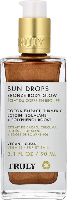 트룰리 뷰티 선 드롭스 브론즈 바디 글로우 90ml (3.1 fl oz) TBY-92367 - 쿠팡