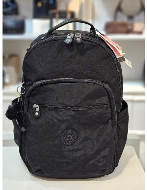 키플링 백팩 SEOUL-BLACK NOIR #국내백화점배송 #빅사이즈#노트북수납#여행가방# 서울백팩 KI5210P39 동아쇼핑점