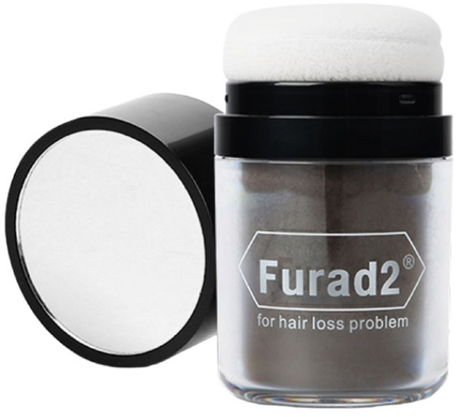 퓨레드2 탈모커버 헤어쿠션 남자 여성 증모제, 네츄럴 블랙, 1개, 일체형 미니