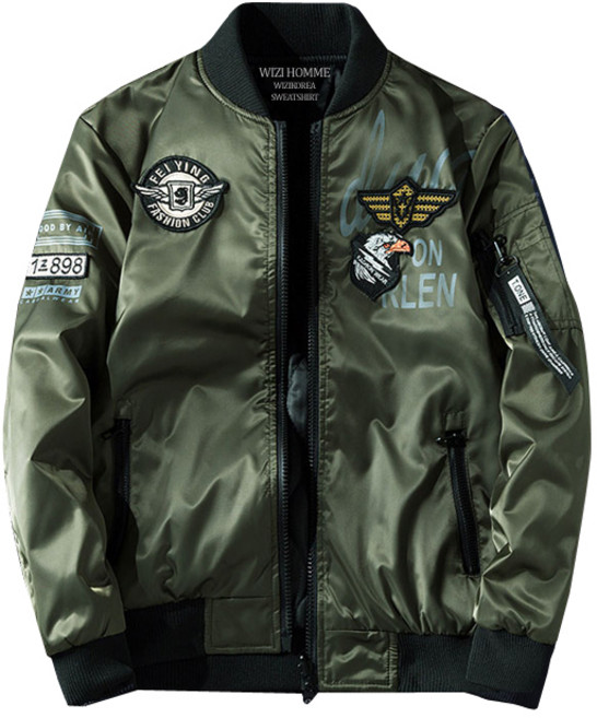 이글 항공 점퍼 양면 블루종 봄 자켓 WI047J