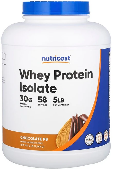 Nutricost 분리유청단백질 초콜릿 PB 2268g(5lb) NCS-67136, 2.268kg, 1개 - 쿠팡