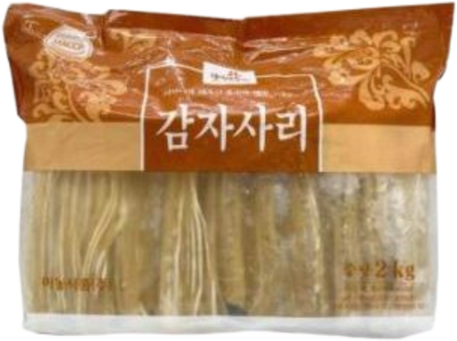 미농 감자사리2kg 분식업소 가정 사리면, 2kg, 2개