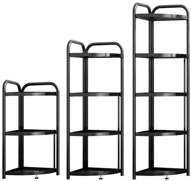 폴딩 원터치 코너 선반 욕실 화장실 거실모서리 CR03B, 소품, 1개