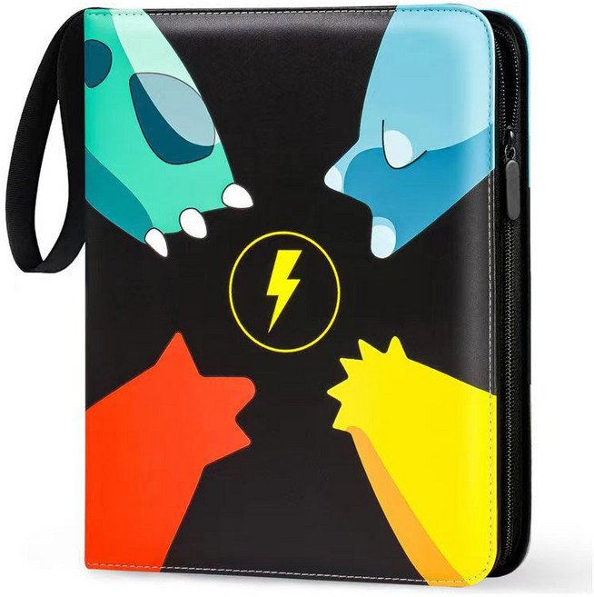 게임 카드 400장 보관 앨범 콜렉터 북 바인더 형, 카드앨범(묵찌빠형), 50매