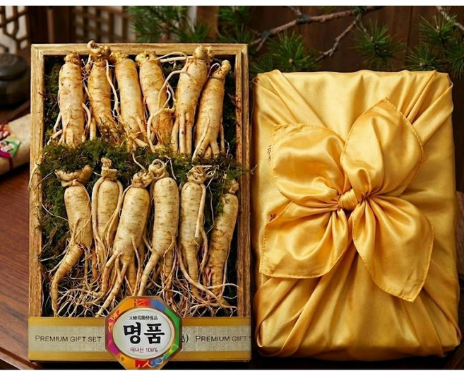 금산인삼 6년근 8 -10뿌리 인삼선물세트 수삼선물세트, 1개, 500g