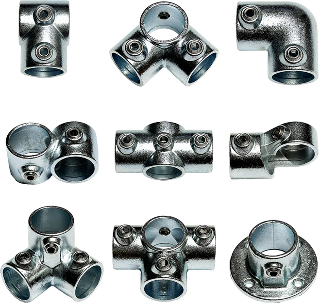 아인스타 무용접 파이프클램프 15A 실버 (파이프 외경 20~22mm 파이프연결) 아시바클램프 파이프조인트, 125, 15A (20~22mm), 1개