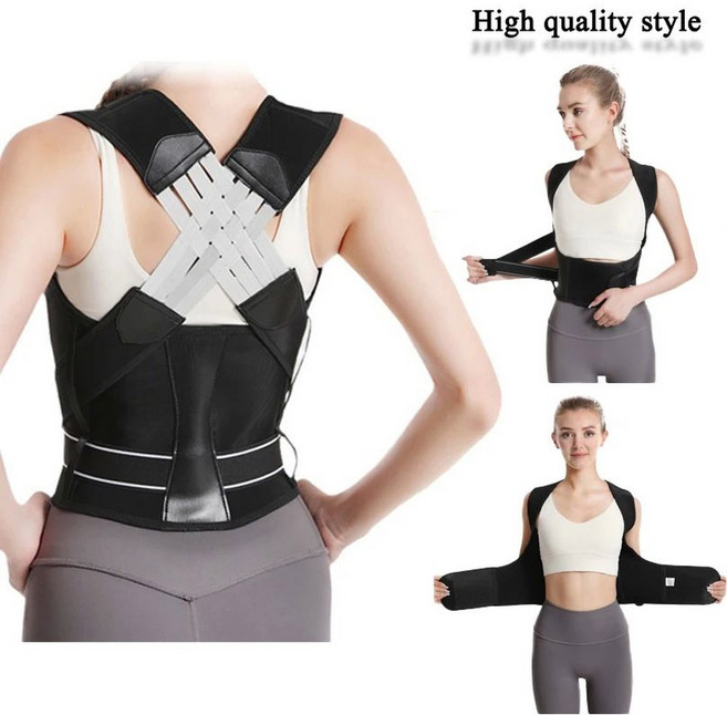 교정벨트 교정허리 등교정 숄더 기울기 거북목 밴드 올바른 어깨를 성인용 반듯하게, high qu ty style, 1개