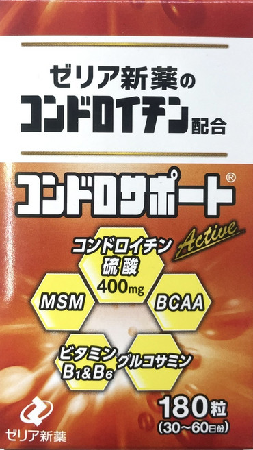 志瑞亞 穩固關節軟骨素, 1個, 180顆