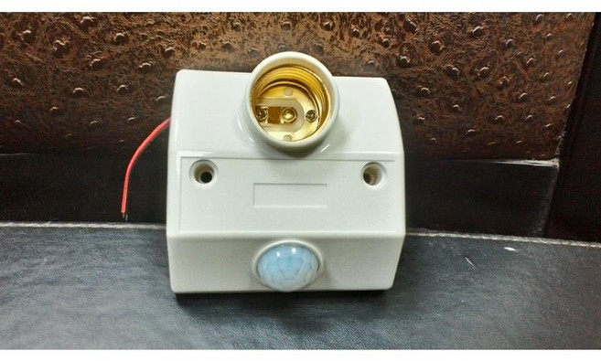 紅外線感應器 燈座式自動感應器, 1個, 燈座式+稅