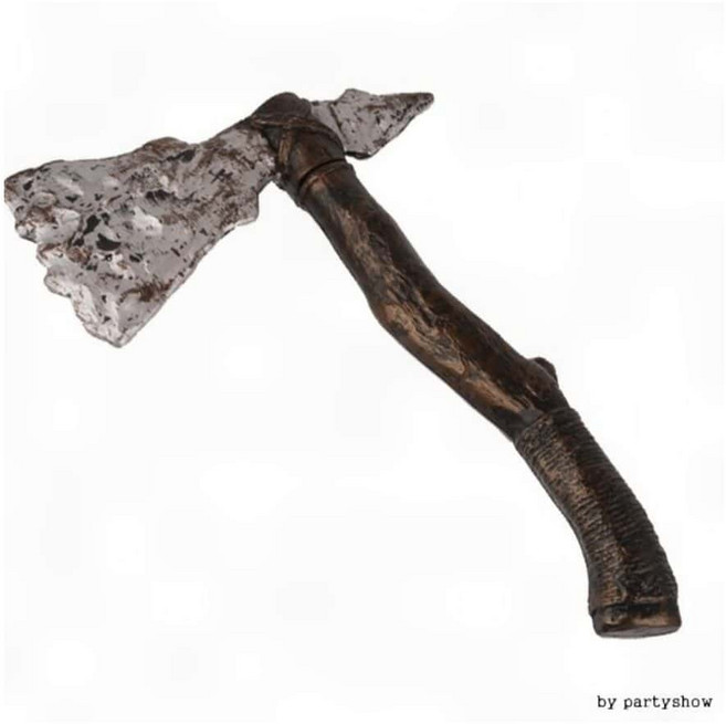 돌도끼 모형 원시인 분장 놀이 축제 소품 장난감 체험, 1개, 상세페이지 참조