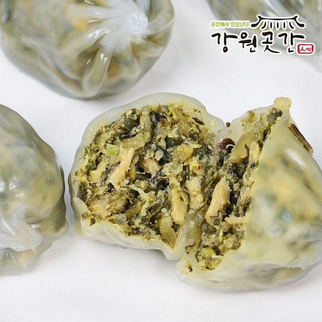 태백산채마을 산채가 건강한 채식 비건 노미트 산채만두, 4개, 500g