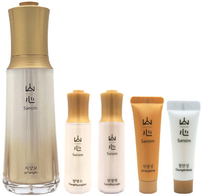 산심 자양로 기품 기획세트(50ml) 클렌징 티슈 3개+효움 비누 3개, 1개