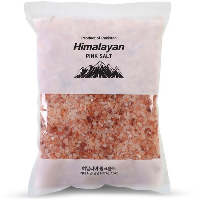 블루오션 히말라야 핑크솔트 (그라인더용 굵은소금) 핑크소금 용량선택, 1개, 5kg