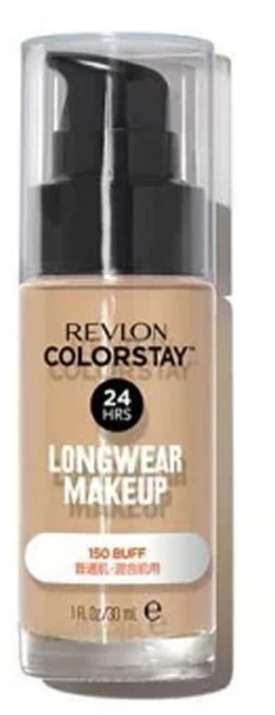 레브론 컬러스테이 롱 웨어 메이크업 파운데이션 150 버프 30ml, 150버프 - 쿠팡