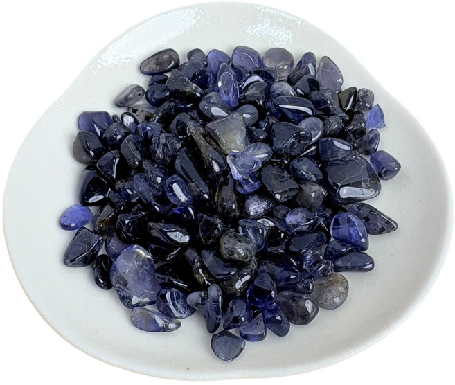堇青石碎石~100g/單位, 堇青石