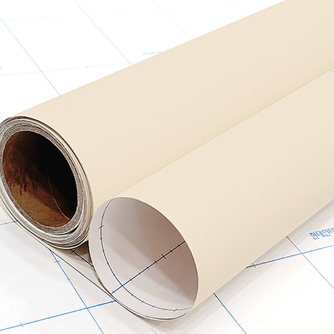 현대시트 가구 리폼용 인테리어필름 1롤(25M/50M) 무광 단색 53종, 베이지 SL529