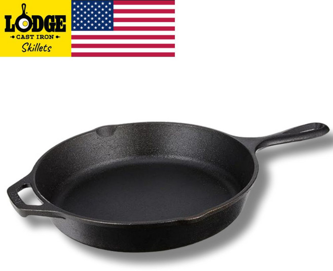 롯지 무쇠 팬 무쇠주물 26cm 후라이팬 스킬렛 프리시즌 시즈닝 Lodge L8SK3