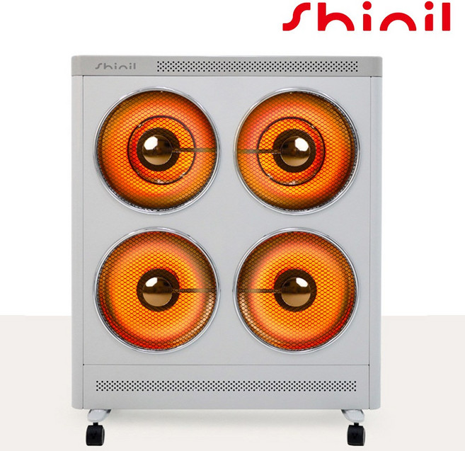 신일 전기히터 4구 전기난로 하이라이트 업소용 난방기 스토브 온풍기 사무실 식당 교회 사찰 PC방