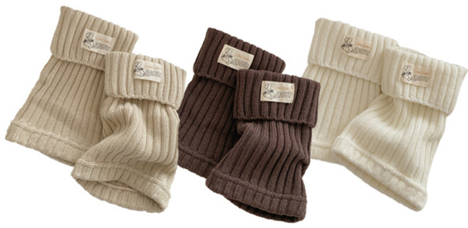 유니온 여성 발레코어 니트 골지 레그워머 사계절 발토시 3P