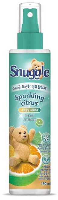 스너글 포근한 섬유탈취제 본품, 150ml, 6개
