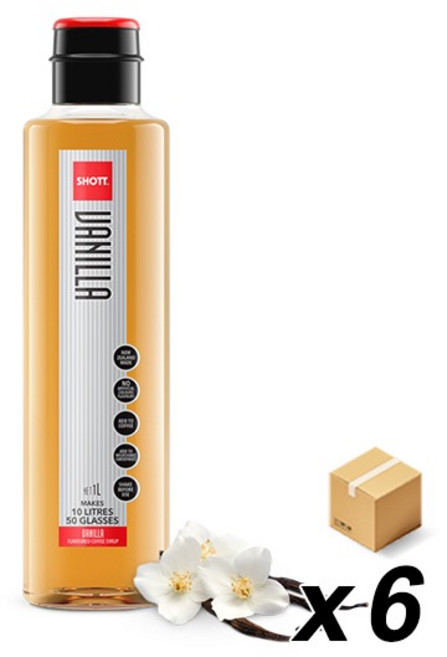 샷 시럽 바닐라 1000ml 6개 (BOX), 1L