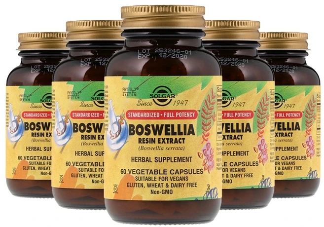 [정품 미국 배송] 솔가 보스웰리아 60정 (베지캡슐) Solgar Standardized Full Potency Boswellia 60vcaps -5개 SET, 5개 - 쿠팡