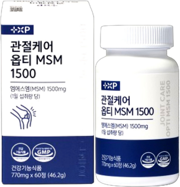 관절 영양제 보궁 미국산 터마신 프리미엄 옵티MSM, 1개, 60정