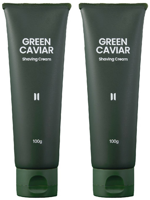 일루미노 바다포도 면도 크림 면도 트러블 쉐이빙 젤, 2개, 100g