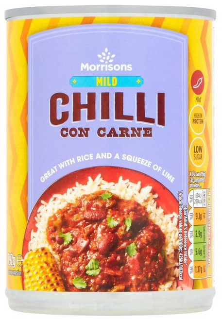 영국 모리슨 Morrisons Chilli Con Carne 칠리 콘 카르네 소스, 2개, 392g