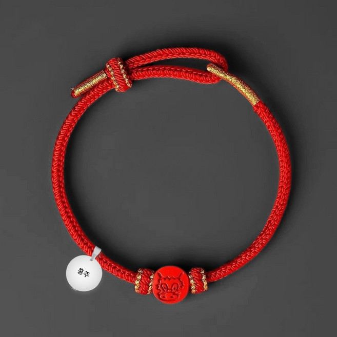 홍주 금전운 사업운 상승 행운 띠별 소원성취 액운막이 삼재막이 매듭팔찌