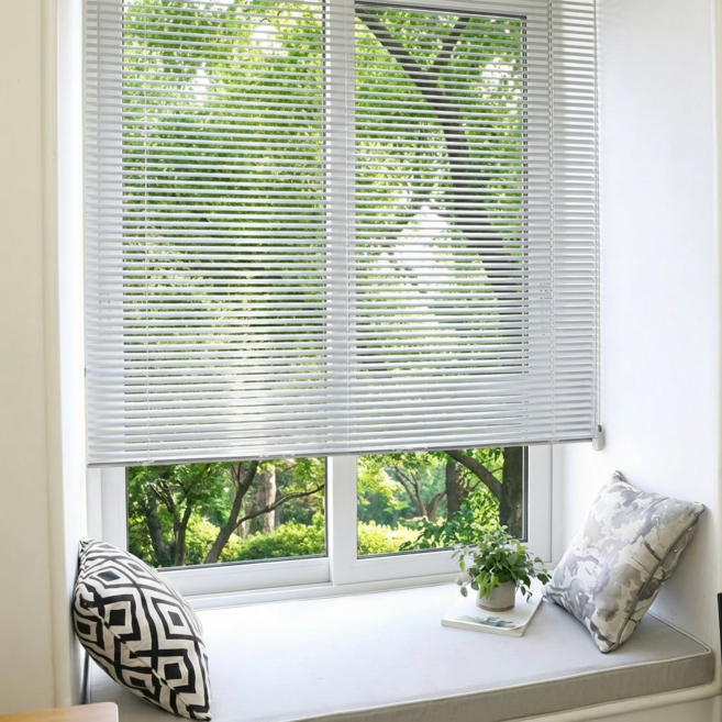 윈샵 알루미늄 블라인드 무타공 투코드 25mm