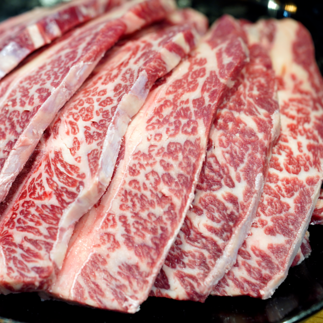 [찐신선] LA갈비 엘에이갈비 냉동 생 꽃갈비(1kg 1cm) 미국산 초이스등급, 1개, 1kg