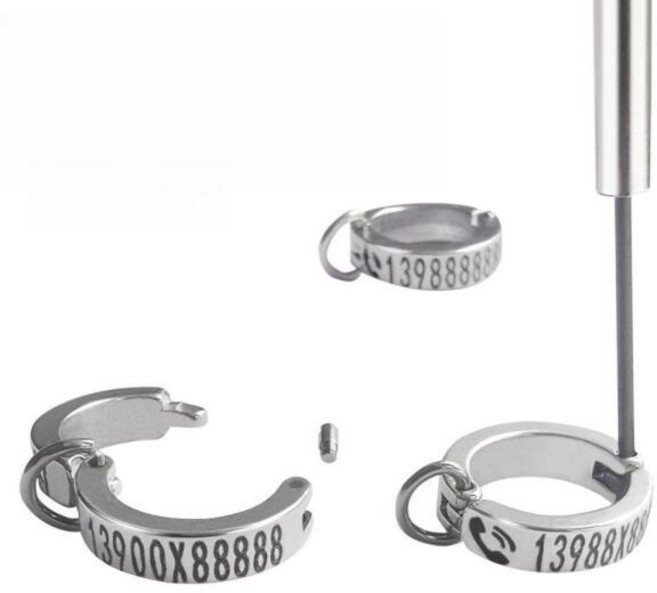 앵무새 발목링 버드 조류 플라잉 새장 이동장 야외 횟대 베란다 리드줄 233346, 1개, 8호 다리 반지