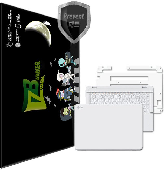 LG 울트라 PC 15U40N 15UD40N 전신 외부 보호필름 세트, 1개