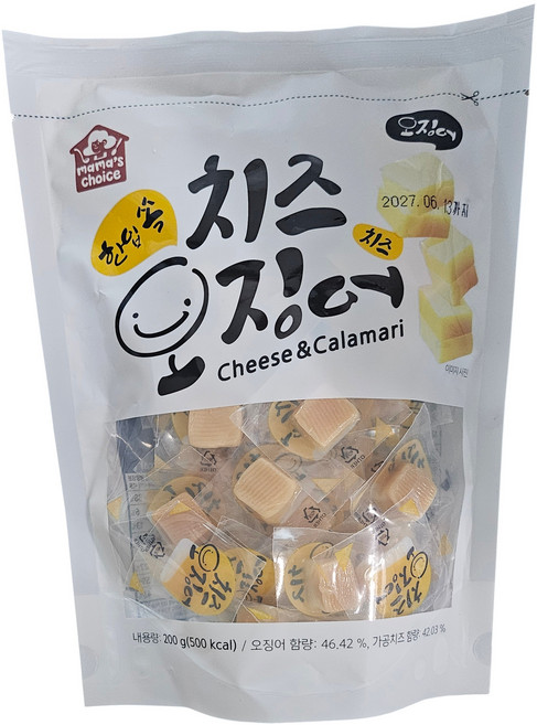 한입쏙 치즈 오징어 200g, 1개