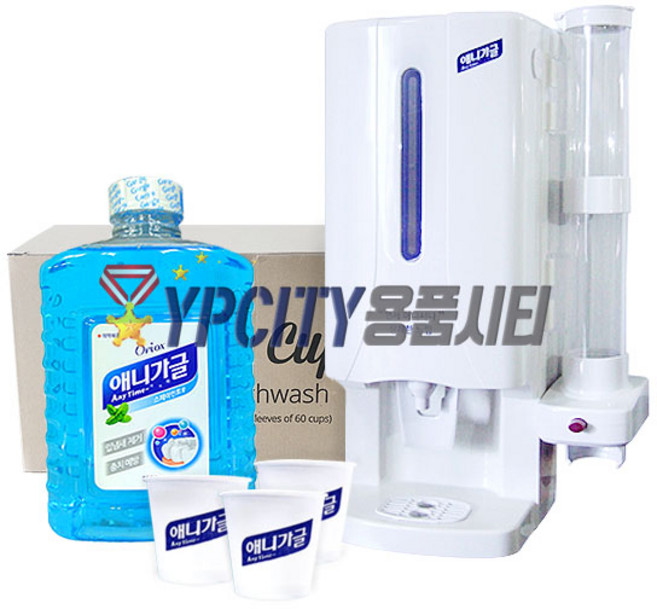 애니가글세트(가글액1500mlx6ea)(컵600eax1box )업소용, 1.5L, 1세트