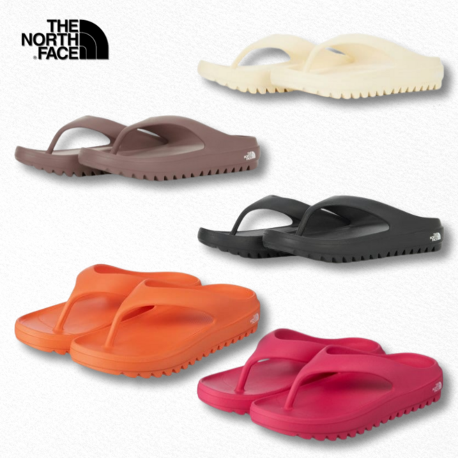 [매장정품] 노스페이스 쪼리 물놀이 여름 쿠션 남녀공용 발편한 슬리퍼