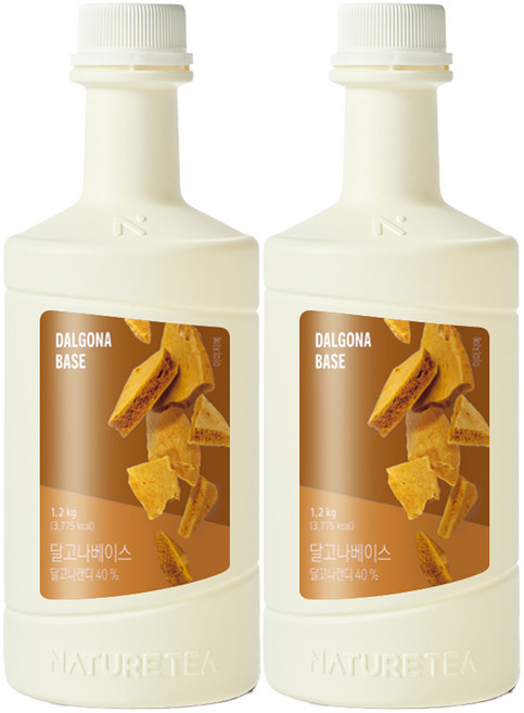 네이쳐티 달고나베이스, 1.2kg, 2개
