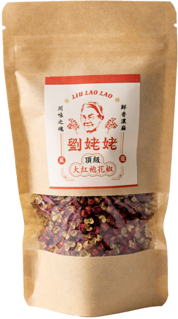 劉姥姥大紅袍花椒粒 香麻醇厚, 1個, 50g